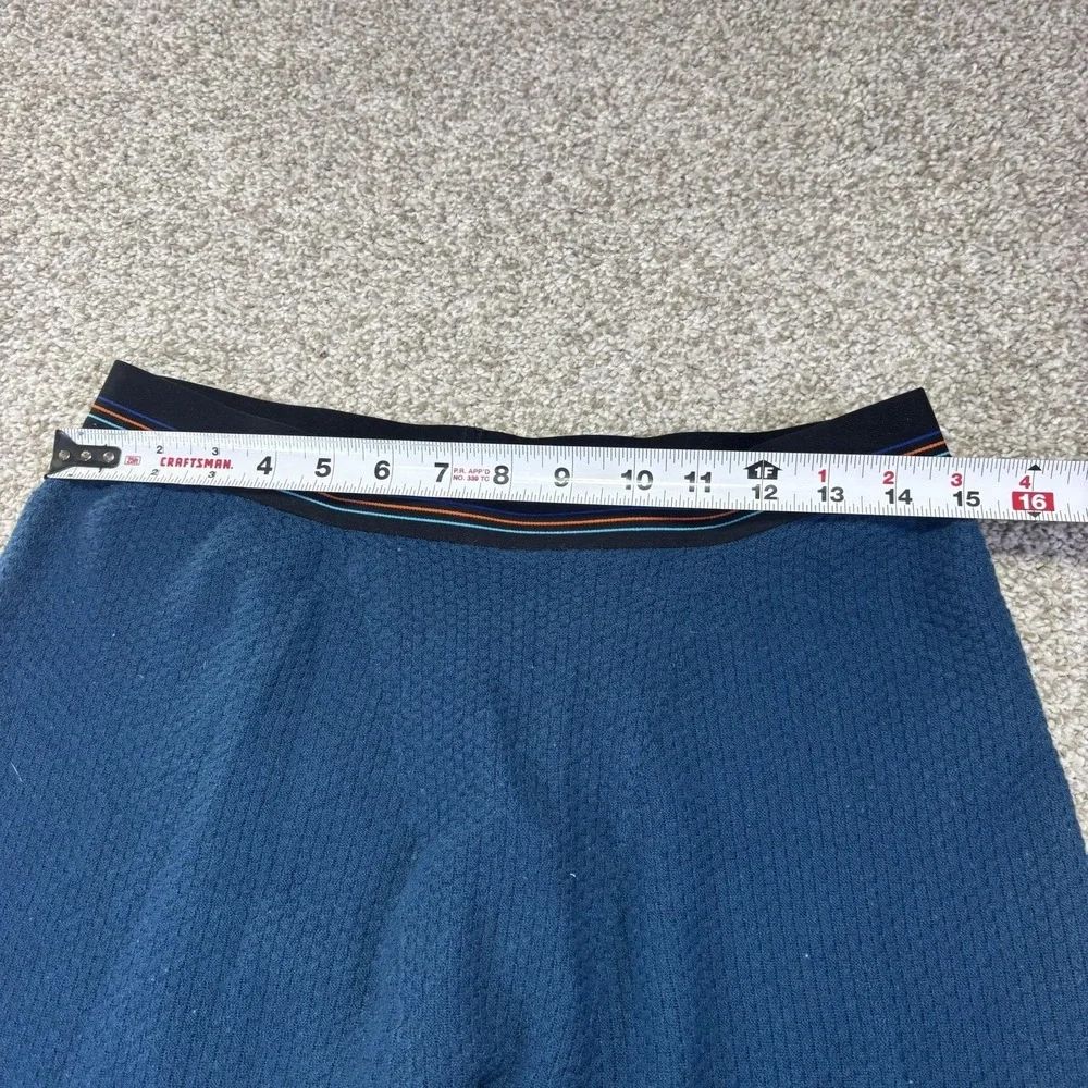 Patagonia Long Johns Mens Medium Blue Merino Wool Thermal Base Layer Bottoms